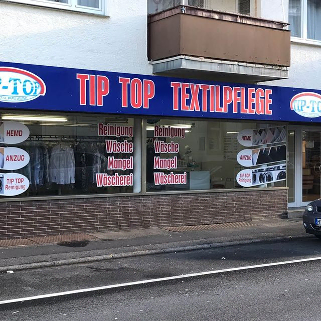 Außenansicht Tip-Top Textilpflege Hochheim